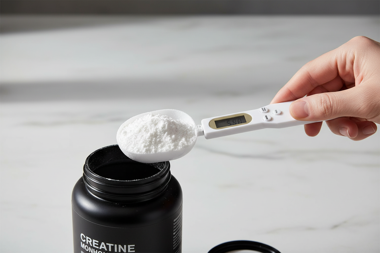 Digital Spoon Scale - Creatine Supplement